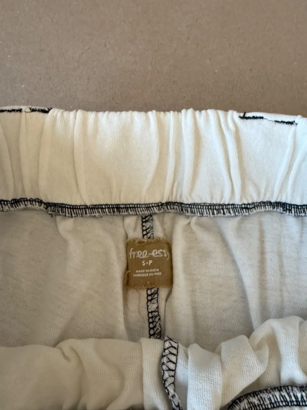 NWT Free-est by Free People Strada One-Shoulder Tie Top (S) & Shorts (M) Set